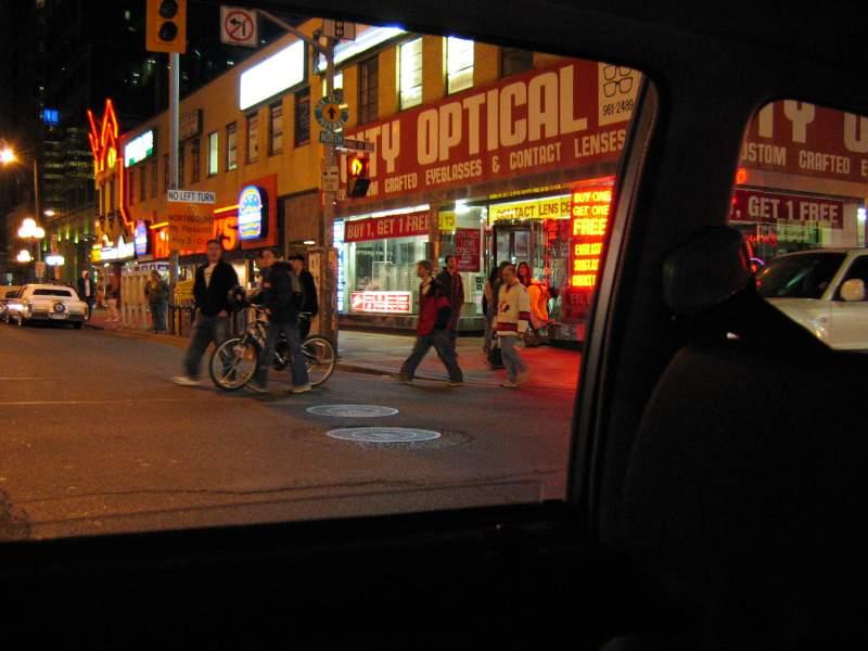 Downtown Toronto after Leafs won the Quarter Finals 16.JPG